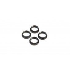 16mm Shock Nuts & O-rings (4): 8X