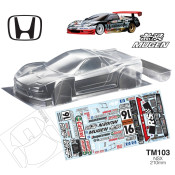 1/10 Mini Honda NSX WB 210MM Mugen Decal Sheet