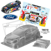 1/10 MINI Ford Fiesta WRC Red Bull Decal Sheet