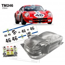 TM246 1/10 Mini Ferrari Dino 246GT, WB 258mm, Width 160mm