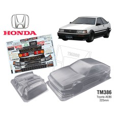 TM386 1/10 Mini Toyota AE86, WB 225mm, Width 165mm